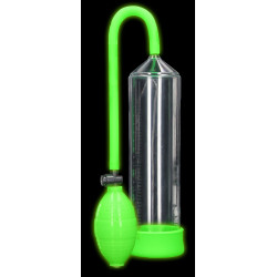 Ouch! Glow Pompe à pénis phosphorescente Glow Pump 20 x 5.5cm